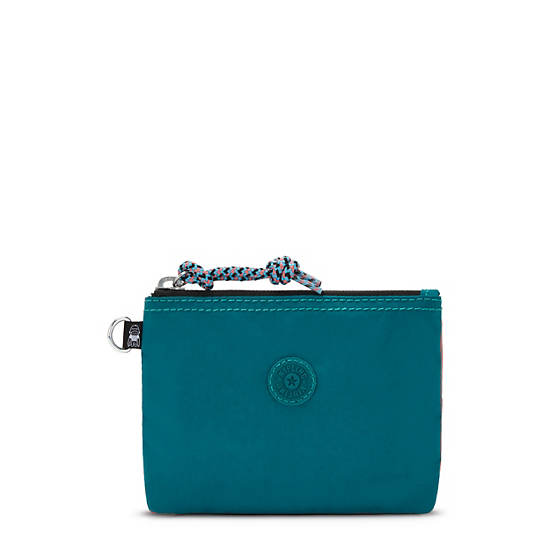 Kipling Casual Pouch Small Case Bags Duo Teal Coral | CA 2058ZU